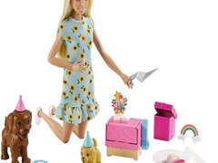 Set de joaca Barbie - Puppy party